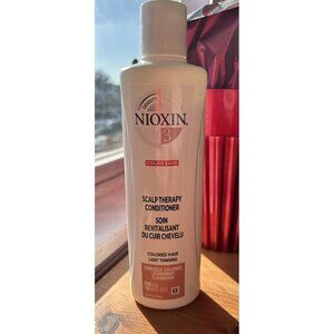 Nioxin System 3 Scalp Therapy Conditioner Color Hair Safe Light Thinning 10.1 oz